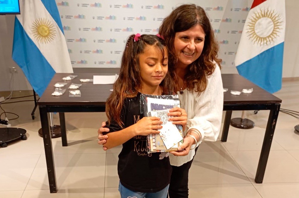 La Legislatura distinguió a Nahiara Albornoz